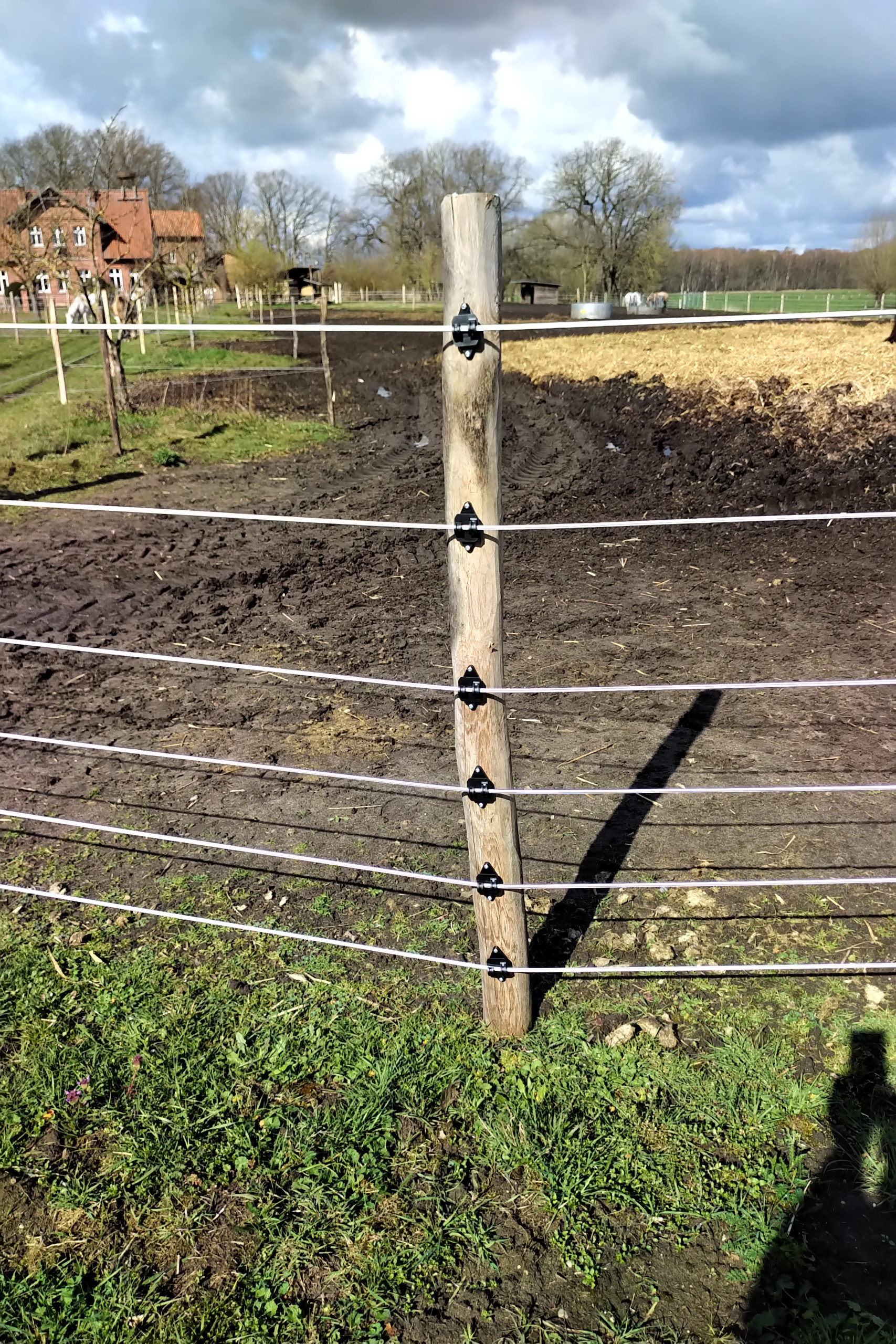 Wolfsabweisende Zäune für Pferdeweiden