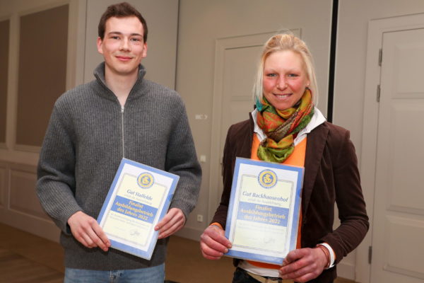 Finalisten ADJ Gut Backhausenhof, Gut Staffelde Finalisten ADJ Gut Backhausenhof, Gut Staffelde