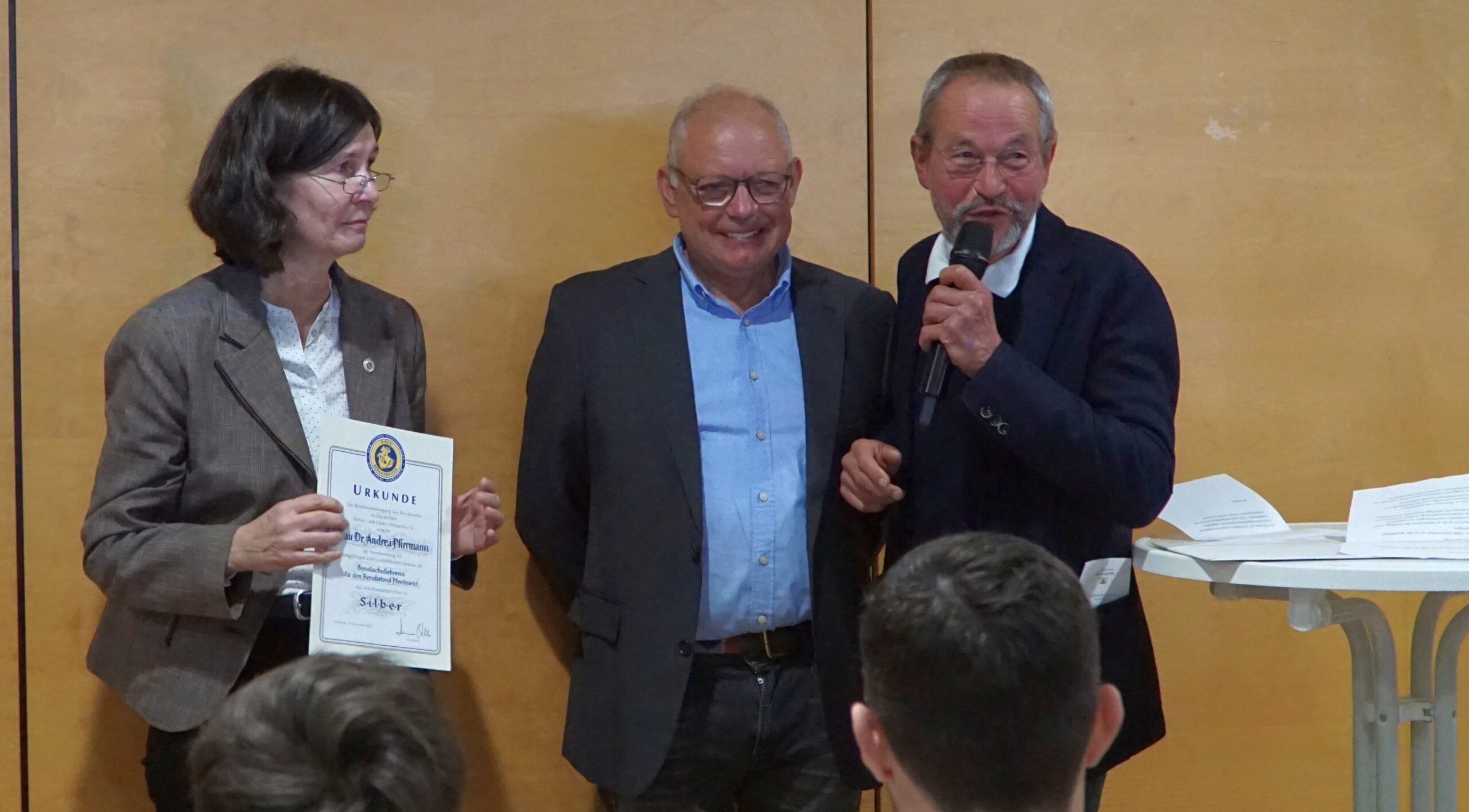 Silbernes für Dr. Andrea Pfirrmann