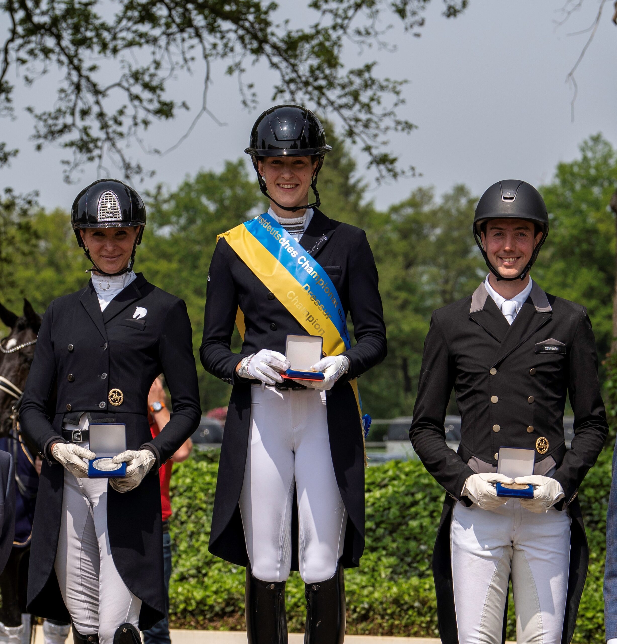 Carina Scholz ist westdeutsche Berufsreiterchampionesse